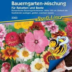Mistura de Flores para Jardim Rústico