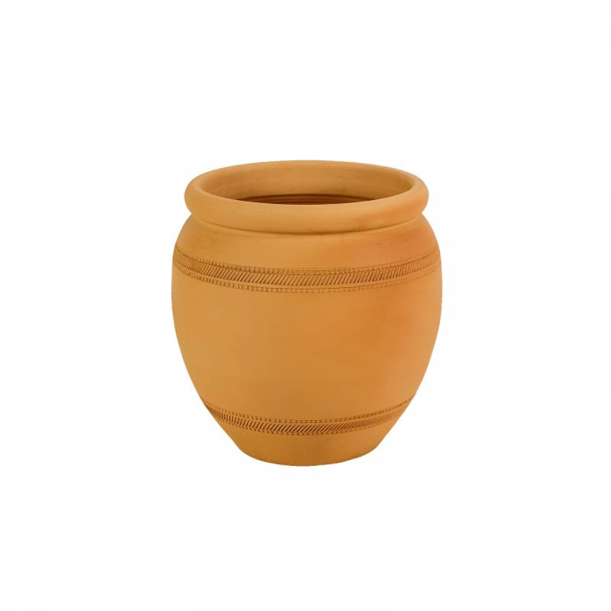VASO CERÂMICO BOLA PONTEIRA 37X37 CM