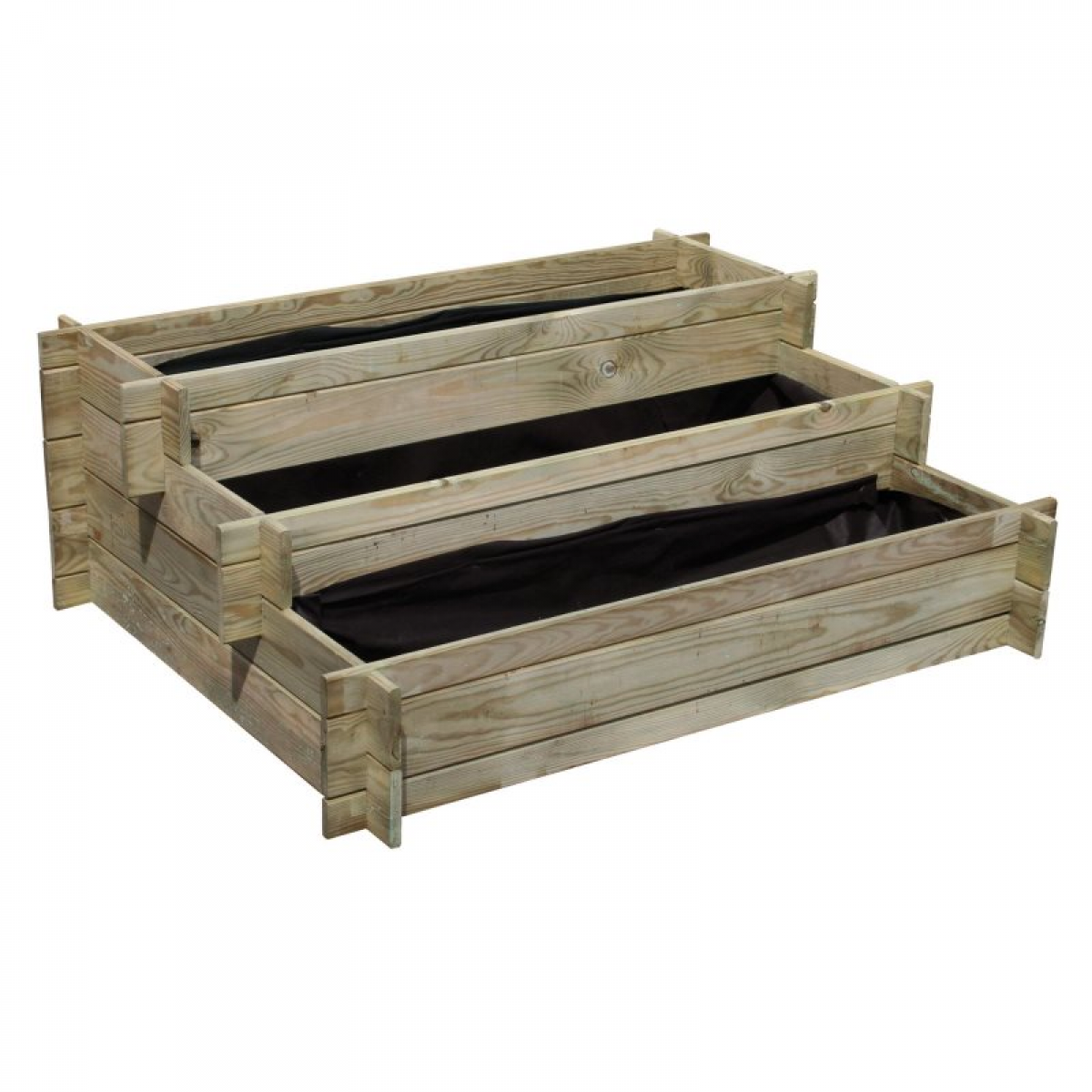 MINI HORTA ESCADA MADEIRA 100X80X36 CM