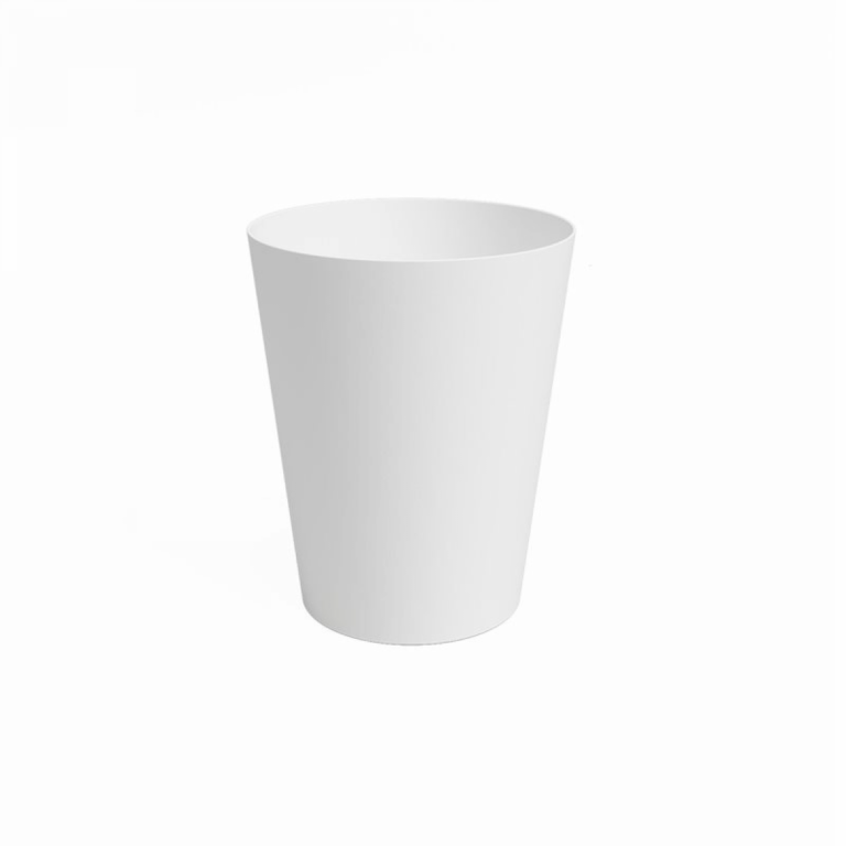VASO PORTO ALTO BRANCO 80 CM