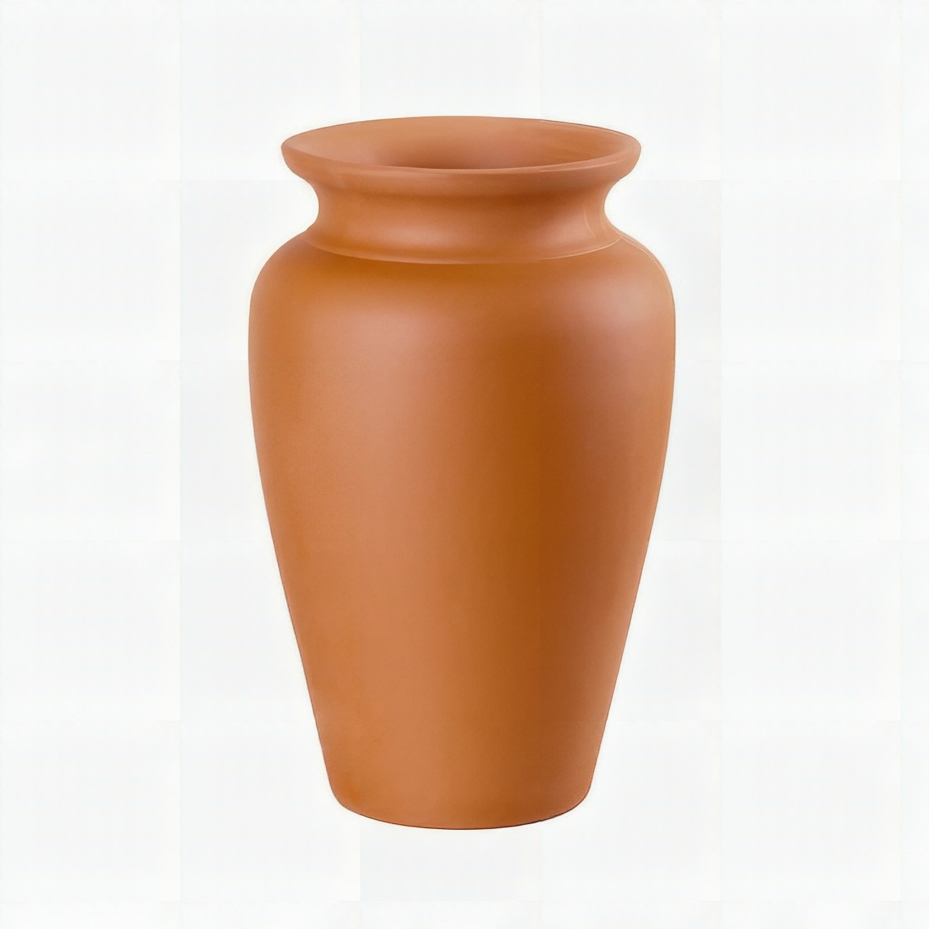 Ânfora de Cerâmica Terracotta — Grande Decorativa 50cm