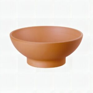 Taça Cerâmica Redonda Terracotta — Para Plantas e Decoração 50cm