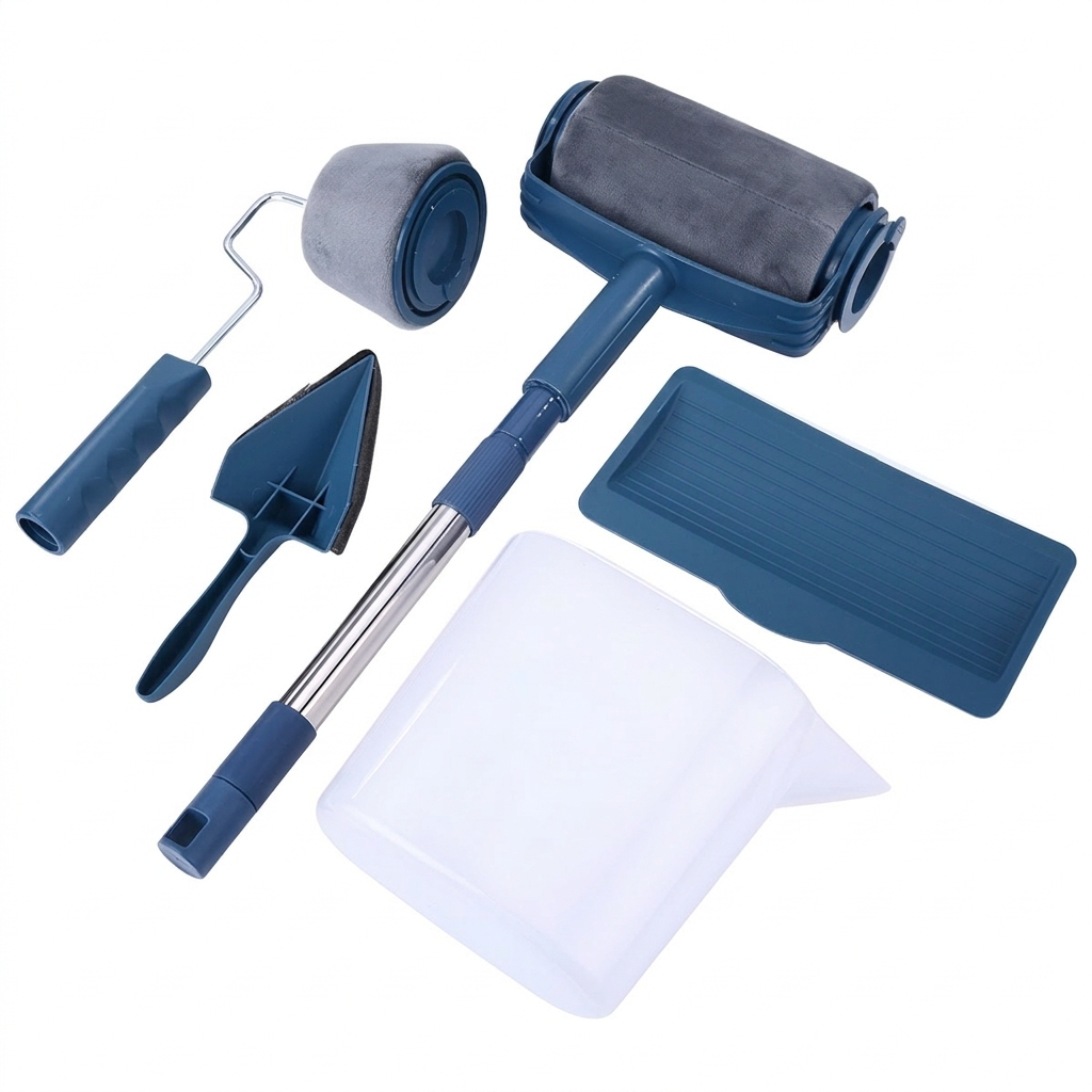Kit de pintura 3 em 1 completo em fundo branco